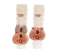 Coussin De Couverture De Ceinture De Sécurit- Housse De Ceinture De Sécurité De Voiture Mignonne, Élégant 2X Capybara Doux Confortable Bandoulière Coussinets | Coussin De Ceinture De Sécurité Automati