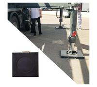 Coussin de cric stabilisateur robuste - Empilable et incassable pour grue, camping-car, pompe à béton et support de camion