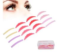 Coussin de Curling Permanent pour Cils Coussinets de Bouclier de Levage de Cils en Silicone Outil de Beauté de Maquillage, Patchs Permanents pour Faux Cils Extension de Cils Bigoudi Coussin de Rehauss