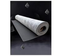 Coussin de découplage étanche for insonorisation des murs et des toitures, sous-couche de sol, conception de motifs de grille diagonale(3Roll)