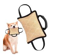Coussin de dentition pour chien de moyenne taille | Jouet interactif pour dentition à bande lâche | Polyester durable, adapté pour les chiots, l'entraînement et le jeu, résistant et