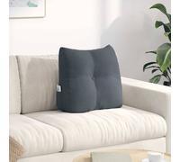 Coussin de Dos Velours en velours soutien lombaire Accent intérieur vidaXL vidaX