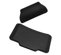 Coussin de Dossier de Coffre Moto PU Noir, Passager | Dosseret pour Top Case, Rembourrage en Cuir et Mousse, Installation Facile, Réduit la Fatigue
