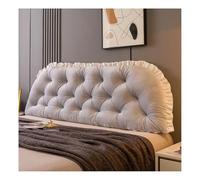 Coussin de dossier de lit extra large pour adultes - Coussin de lecture super doux et confortable pour tête de lit et canapé - Dossier idéal pour la relaxation - 180 x 50 x 5 cm - Rose