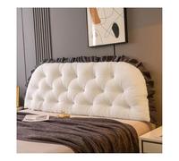 Coussin de dossier de lit extra large pour adultes - Super doux - Confortable - Soutien de la colonne lombaire - Idéal pour canapé et lit - 180 x 50 x 5 cm - Rose