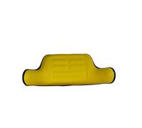 Coussin de dossier et coussin de dossier avec accoudoirs et coussin d'assise pour siège de tracteur et siège de tracteur (coussin de dossier avec accoudoir, rouge)