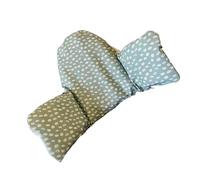 Coussin de dossier gonflable et portable pour chaise haute pour bébé - Profitez d'un repas confortable pour une chaise haute réversible au quotidien