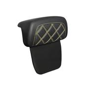 Coussin De Dossier Pour Bagages De Voyage Pour Moto Pour Harley Touring Electra Street Glide Road King CVO Ultra Limited(Jaune)