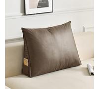 Coussin de dossier triangulaire pour canapé, lit, lit de jour, coussin de chevet, coussin de repos pour tête de lit, coussin de repos pour un confort ultime