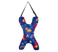 Coussin de en forme de H pour avec sangle | Support de couchage en voiture pour enfants pour camping, vacances, w nd, hôtel, long trajet, avion