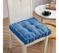 Coussin de fauteuil ferme et confortable en suédine douce pour la récupération post-opératoire et la grossesse, 50 x 50 cm, 10 cm d'épaisseur, soutien et confort ultimes