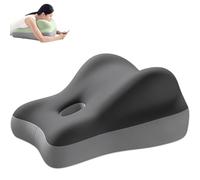 Coussin de fesses pour couple pour femme enceinte, design robuste, adapté pour un usage domestique, style moderne et simple, idéal pour s'asseoir et se coucher (gris)