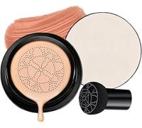 Coussin De Fond De Teint, Nouvelle Crème Cc à Coussin D'Air à Tête De Champignon 2026, Maquillage - Correcteur Hydratant éclaircissant Pour Tous Les Types De Peau (Brunet Brown)