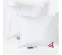 HOMESCAPES Coussin de garnissage en 100% Microfibre Ultra Douce, Coussin à recouvrir 30x30 cm - Lot de 2