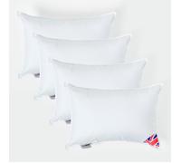 HOMESCAPES Coussin de garnissage en 100% Microfibre Ultra Douce, Coussin à recouvrir 30x40 cm - Lot de 4