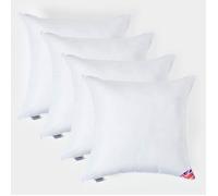 Coussin de garnissage en Microfibre, 80 x 80 cm - Lot de 4