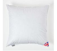 HOMESCAPES Coussin de garnissage en Plumes de Canard et Coton, Coussin à recouvrir 80x80 cm