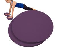 Coussin de genou pour genoux, coussinets d'entraînement pour le sol - 1 paire de blocs de yoga ronds respirants pour le yoga - Accessoire d'exercice et de fitness pour la maison, les voyages, le