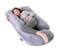 Coussin de grossesse en forme de G l Coussin ergonomique pour tout le corps l Coussin pour dormir sur le côté pour futures mamans & sommeil réparateur