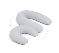 Coussin de grossesse et d'allaitement twisty pearl grey TU