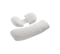 Coussin de Grossesse Oreiller Maternité Forme H Réglable pour Dormir Hanches