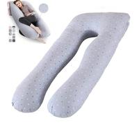 Coussin de Grossesse - Oreiller pour Femme Enceinte en Forme de U pour Dormir - Coussin d'allaitement et Coussin de Maternité