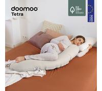doomoo Coussin Grossesse et Allaitement Buddy Tetra Sand - Certifié OEKO-TEX