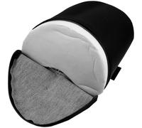 Coussin de Guitare Noir, Pad de Basse Profilé pour Guitaristes | Mousse Pu, Design Zippé, Pose Cuisse, Accessoire Pratique pour Instrument