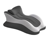 Coussin de Hanche du Couple, Oreiller de lit couché en Forme de Coin Ergonomique, Couverture Amovible, Facile à Nettoyer, idéal pour Soutenir Le Dos, Le Cou et Les Jambes Lorsque Vous ê Two-Tone Grey