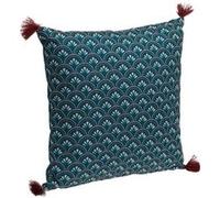Coussin de jardin SOLEADO Bleu canard - 40 x 40 cm - Hespéride Bleu G