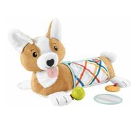 Coussin de jeu 3 en 1 pour chien Fisher-Price, à placer sur le ventre, avec 3 jouets
