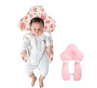 Coussin de Latéral pour Bébé Anti-Tête Plate, Coussin de Positionnement Réglable pour Tête et Corps 65 x 42 cm, Housse Amovible et Lavable pour Nourrisson (B)
