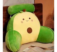 Coussin de Lecture au Lit - Coussins Lombaires Kawaii Doux avec Housse Lavable, Coussin de Soutien avec Accoudoirs pour Siège au Lit, Canapé, Relaxation, Regarder la TV, Jeux Vidéo, Voitures, Coussin