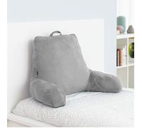 InnovaGoods Coussin de lecture avec accoudoirs Huglow, Gris