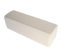 Coussin de Lecture Beige 50 x 20 x 20 cm, en Mousse Haute densité, idéal pour combler Les espaces Entre Les Lits. Parfait pour Les chaises et Les tabourets. Décoration Confortable pour la ma