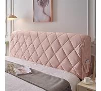 Coussin de Lecture Compensé, Triangulaire Coussin à Coins, Gros Coussin Canapé, Traversin Tête de lit Support Arrière, Oreiller Cervical Dossier de Soutien Lombaire, Velours Côtelé Rouge (160cm,Pink 1