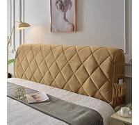 Coussin de Lecture Compensé, Triangulaire Coussin à Coins, Gros Coussin Canapé, Traversin Tête de lit Support Arrière, Oreiller Cervical Dossier de Soutien Lombaire, Velours Côtelé Rouge (160cm,Brown)