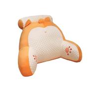 Coussin de lecture confortable, coussin douillet offrant un meilleur soutien dorsal, coussin de jeu douillet, coussin moelleux avec housse amovible et lavable pour une détente op(Size:55×40cm,Color:A)