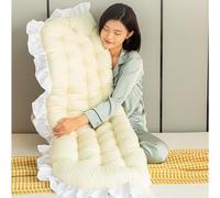 Coussin de lecture ergonomique avec coussin amovible, soutien idéal pour le dos, parfait pour s'asseoir dans le lit, le canapé ou le sol, idéal pour lire regarder la télévision et se détendre