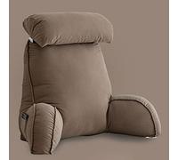 Coussin de lecture et de repos avec soutien du cou/des bras - Coussin lombaire pour le dos - Idéal pour prier, lire ou jouer sur le lit/canapé/sol - Grand coussin de soutien confortable