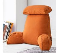Coussin de Lecture,Grand Lit Dossier Coussin,Ergonomie Coussin Cale Dos Canapé,Back Cushion en Mousse À Mémoire de Forme,pour Lit & Fauteuil & Canape (avec Appui-tête)