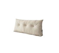 Coussin de lecture lisse - Grand dossier - Double utilisation pour se détendre au lit et canapé - Hauteur des pieds nervurés