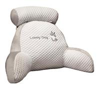 Coussin de lecture - Multifonctionnel - Ergonomique - Respirant - Dhoussable - Gris Gris Gris COUSSIN