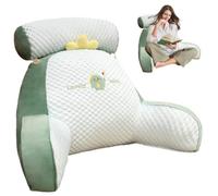 Coussin de lecture - Non spécifié - 60x40 cm - Vert - Amovible - Doux et confortable