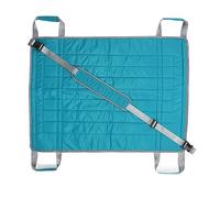 Coussin de lit de positionnement avec 4 poignées renforcées, drap de transfert du patient, coussin de repositionnement respirant pour un déplacement en toute sécurité, matériau en