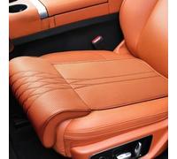 Coussin de maintien allongé pour siège de voiture, mousse à mémoire de forme avec trous respirants et boucle élastique pour plus de stabilité, convient pour conducteur et passager (orange)