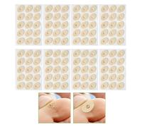 Coussin de maïs - Lot de 120 anneaux de protection pour les pieds, doux