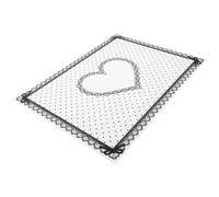 Coussin de Manucure en Silicone Blanc, Repose-Bras Cœur pour Salon d'Ongles