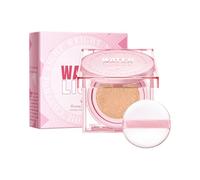 Coussin De Maquillage Hydratant Lumière D’Eau, Couvrance Légère Pour Un Éclat Naturel, Donne Un Éclat Radieux, Application Facile Pour Une Couverture Parfaite, Effet Maquillage Respirant