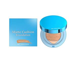 Coussin de maquillage, résistant à la transpiration, avec un bon pouvoir couvrant, pour femme, maquillage léger, pour les voyages d'affaires, l'école, facile à porter